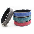 Colorful Quick Release Neoprene Reflective Tape Dog Collar